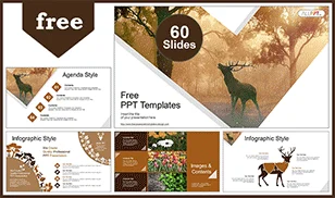 Red Deer PowerPoint Templates