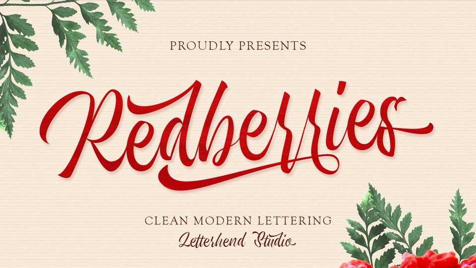 Redberries Script Font › Fontesk