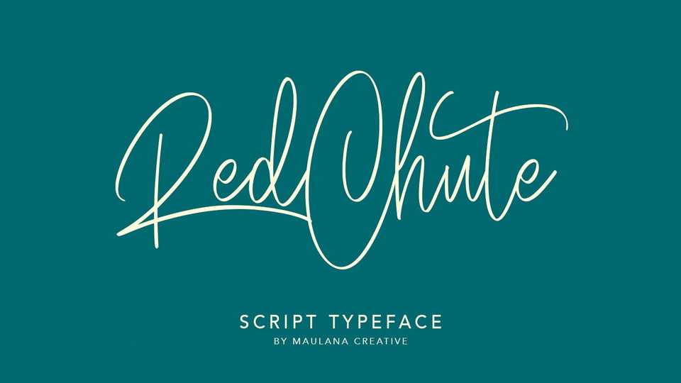 RedChute Script Font › Fontesk