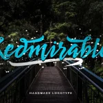 Redmirable Script Font