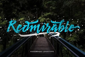 Redmirable Script Font