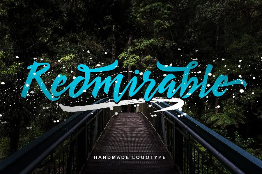 Redmirable Script Font