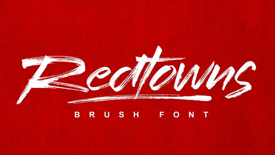 Redtowns Font › Fontesk