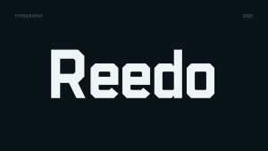 Reedo Font › Fontesk