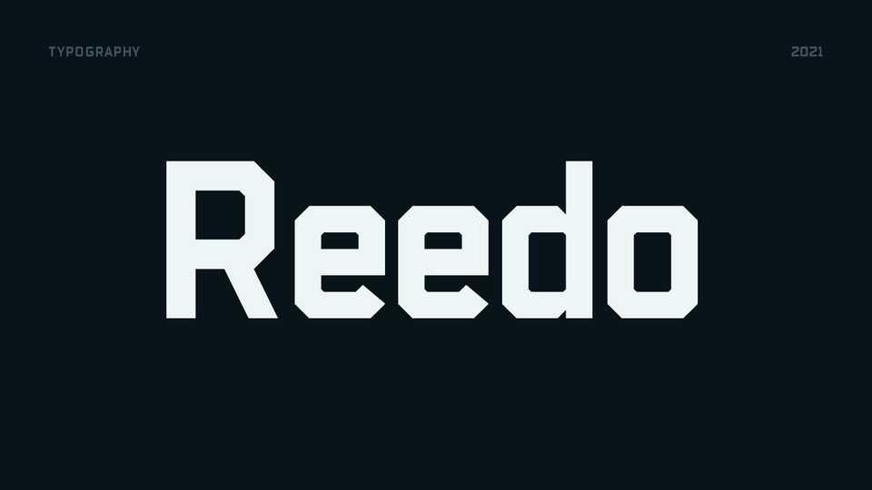 Reedo Font › Fontesk