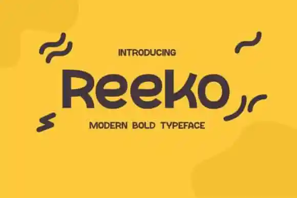 Reeko Sans Serif Font