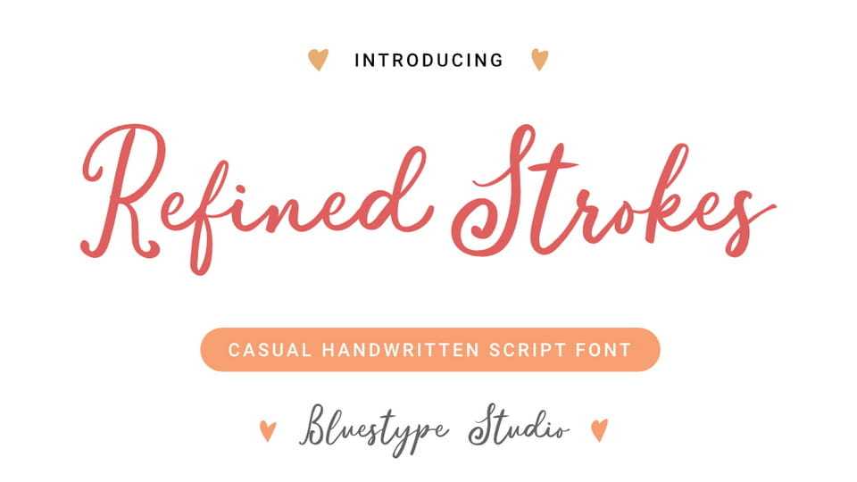 Refined Strokes Font › Fontesk