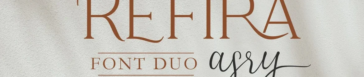 Refira Asry Font