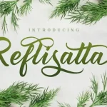 Reflisatta Script Font