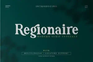 Regionaire Serif Font