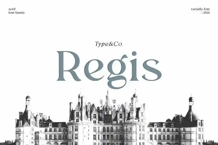 Regis Serif Font