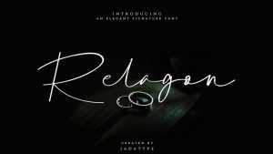 Relagon Script Font › Fontesk