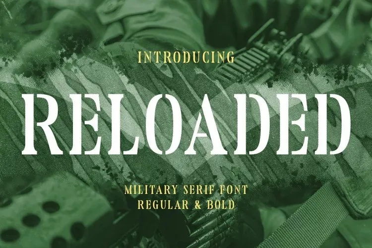 Reloaded Font