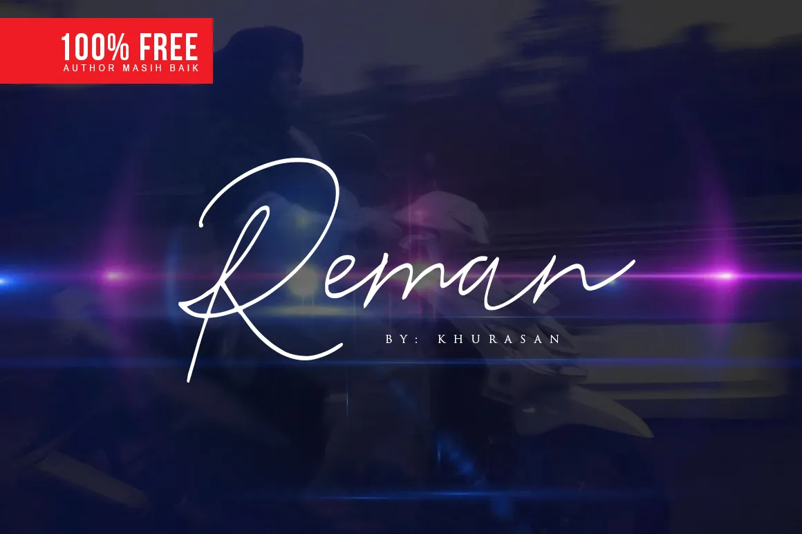 Reman Script Font