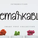 Remarkable Display Font