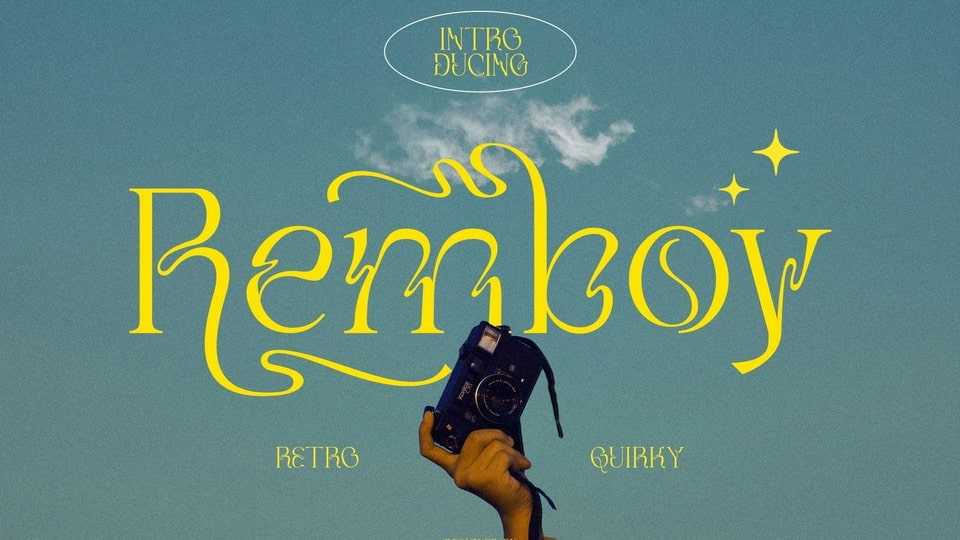 Remboy Font › Fontesk
