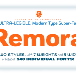 Remora Sans Font Family - Fonte Grátis Remora Sans Font Family
