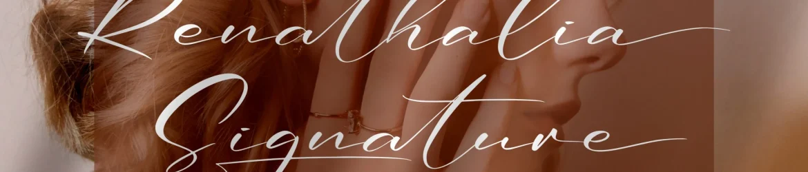 Renathalia Signature Font
