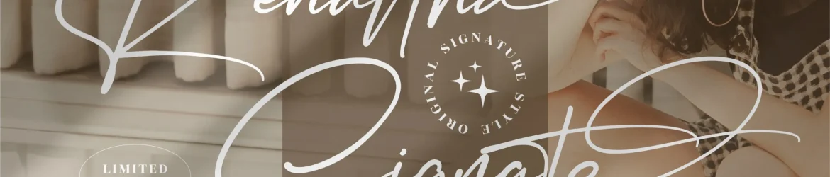 Renattha Signate Font