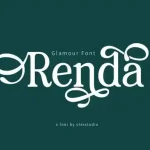 Renda Serif Font