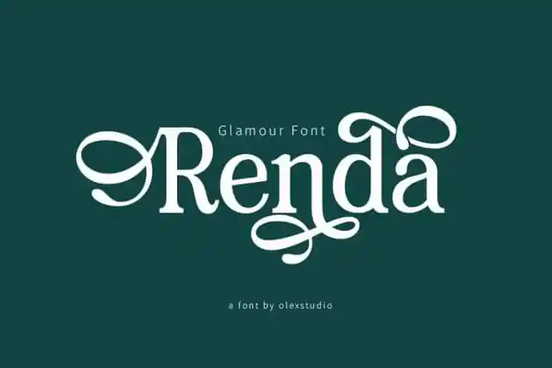 Renda Serif Font