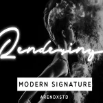Rendering Signature Font