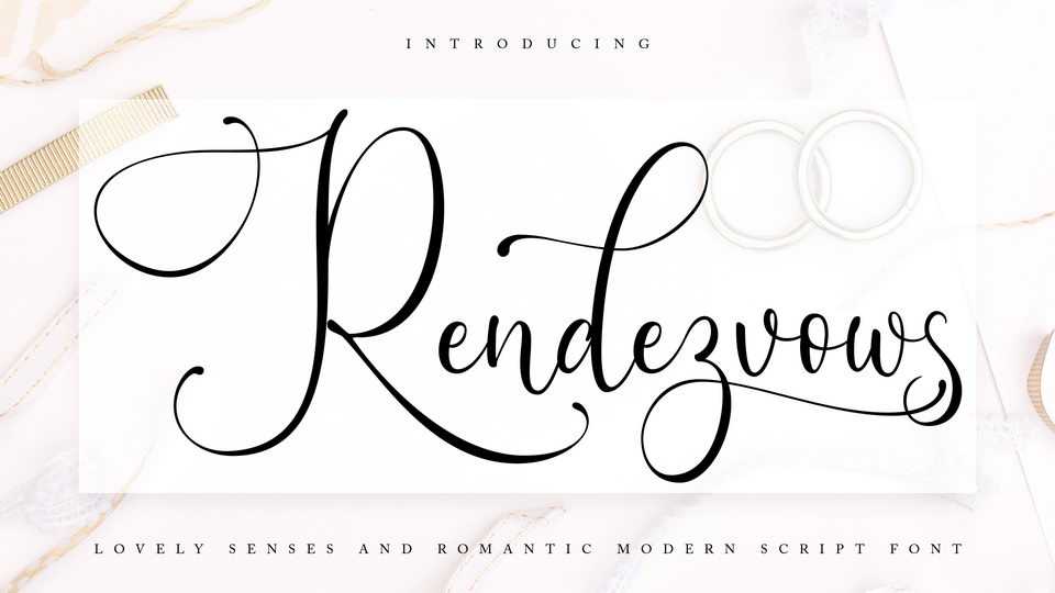 Rendezvouws Script Font › Fontesk