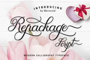 Repackage Script Font