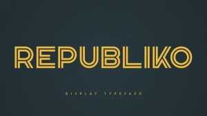 Republiko Font › Fontesk