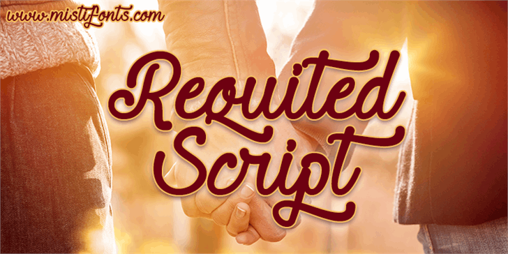 Requited Script Font