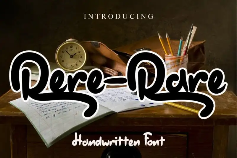Rere Rare Font