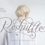 Reshuffle Script Font