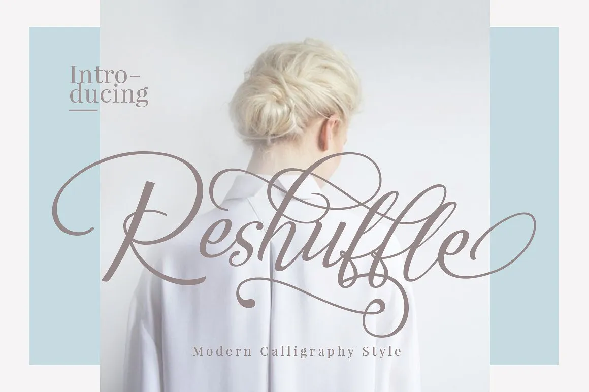 Reshuffle Script Font