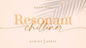Resonant Chilliner Font › Fontesk