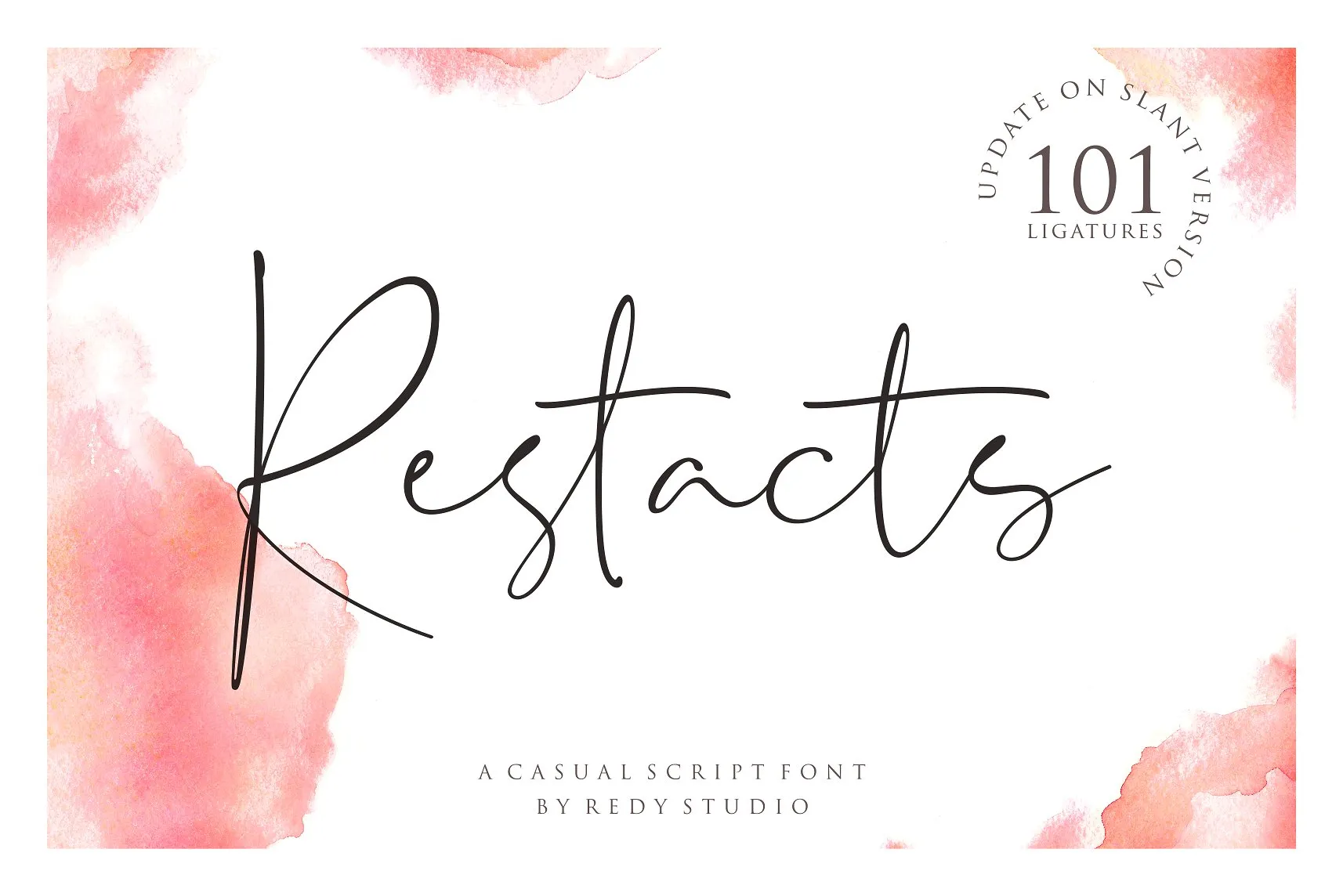Restacts Script Font