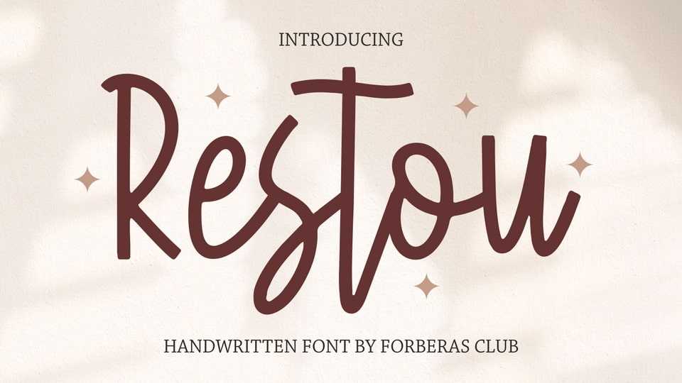 Restou Font › Fontesk