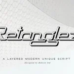 Retanglez Display Font