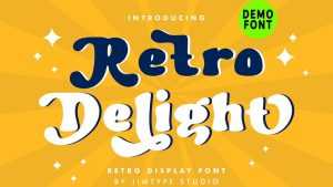 Retro Delight Font › Fontesk