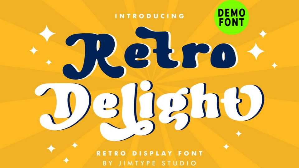 Retro Delight Font › Fontesk
