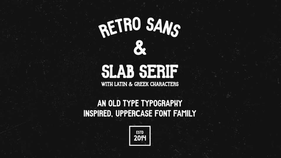 Retro Font Family › Fontesk