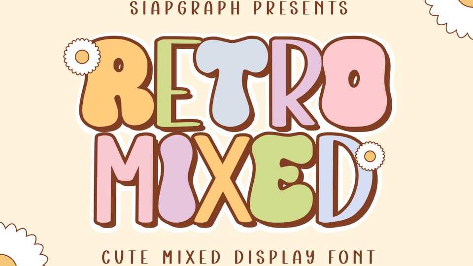 Retro Mixed Font › Fontesk