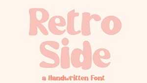 Retro Side Font › Fontesk