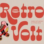 Retro Volt Font › Fontesk