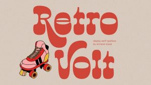 Retro Volt Font › Fontesk