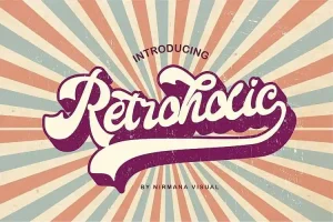 Retroholic Retro Font