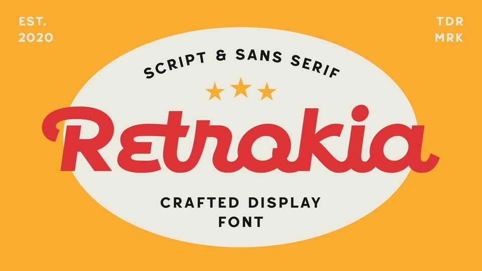Retrokia Script Font › Fontesk