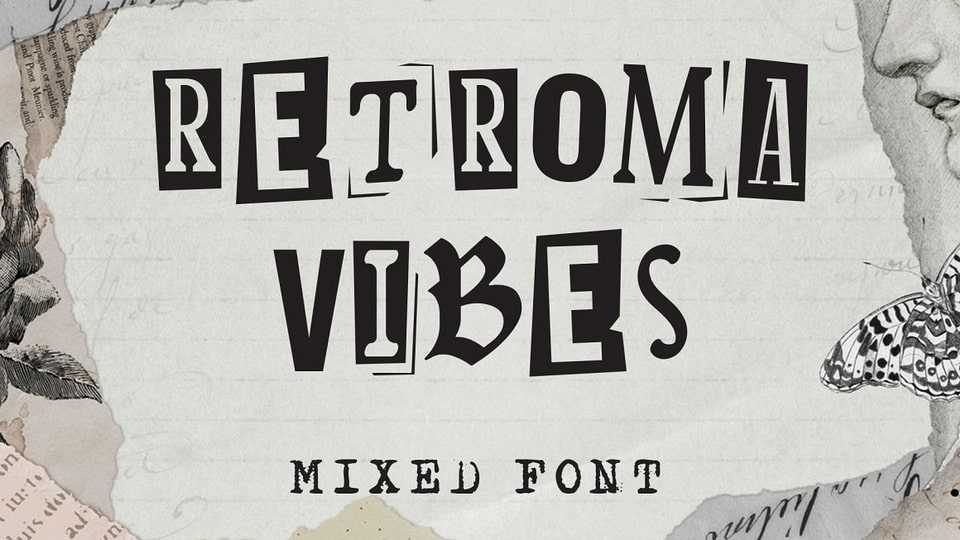 Retroma Vibes Mixed Font › Fontesk