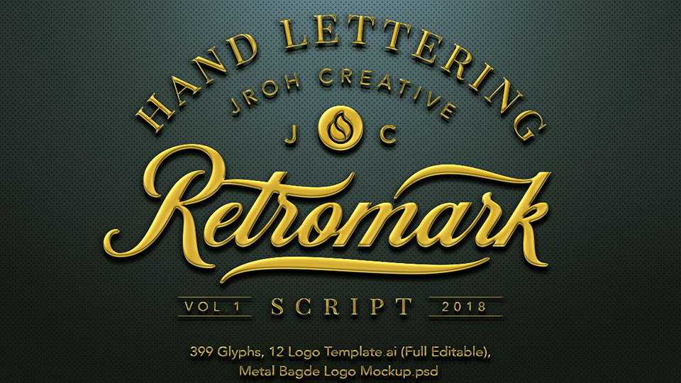 Retromark Script Font › Fontesk