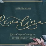 Revalina Handwritten Font