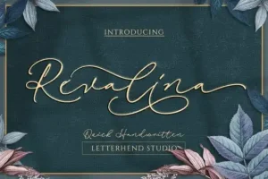Revalina Handwritten Font